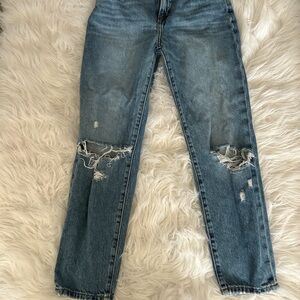 Forever 21 Kids Distressed Blue Jeans